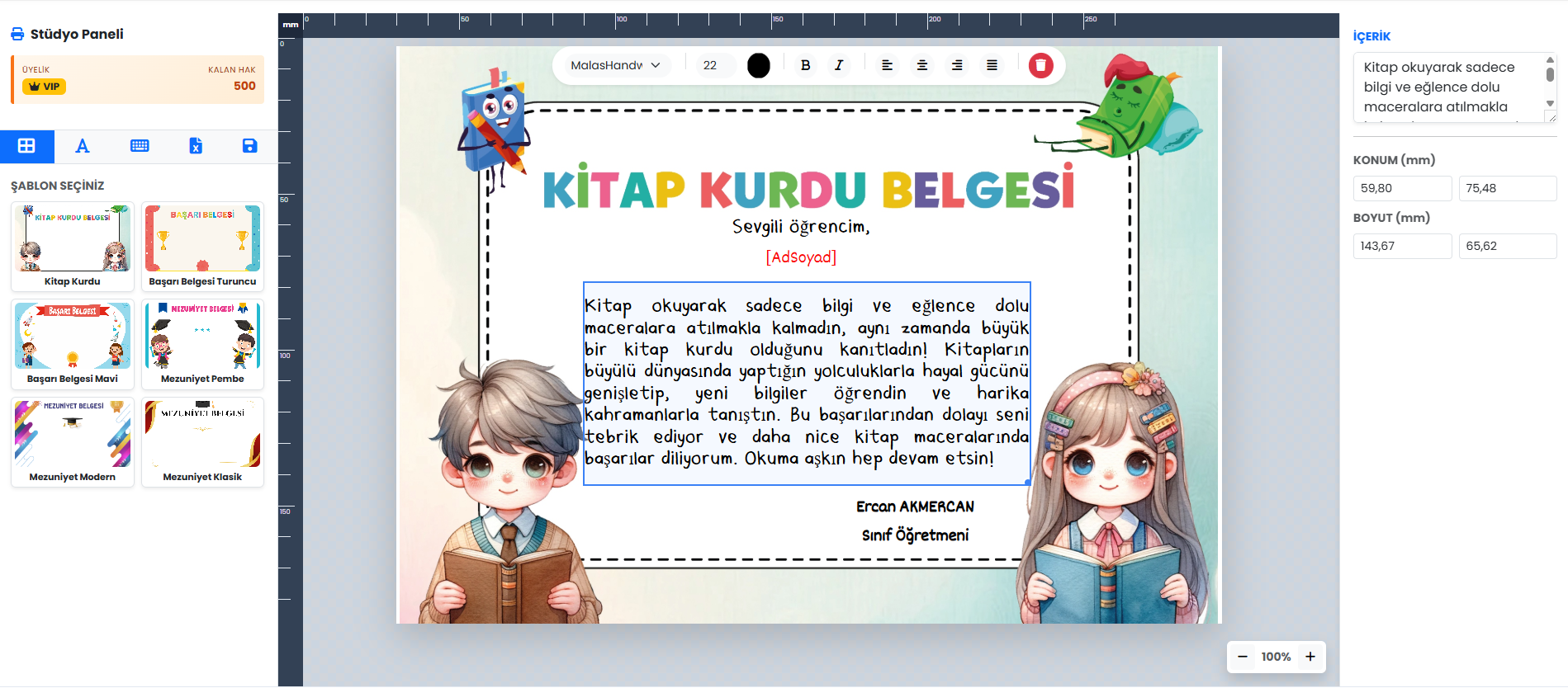 Sertifika Basma Programı